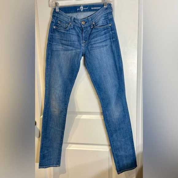 7 for All Mankind Roxanne 24 Excellent condition - Picture 2 of 4